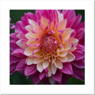 Dahlia flora Posters and Art